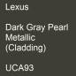 Preview: Lexus, Dark Gray Pearl Metallic (Cladding), UCA93.